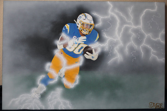 Chargers Austin Ekeler Painting