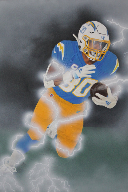 Chargers Austin Ekeler Painting
